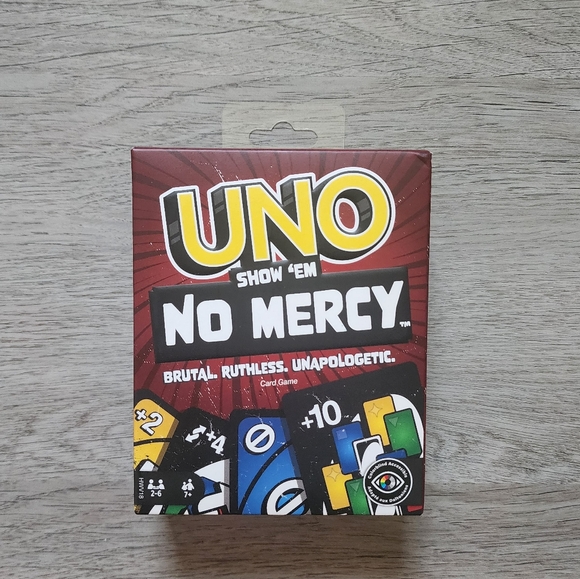 Mattel Other - SEALED Unopened UNO Show 'Em No Mercy Children's Family Card Game Mattel